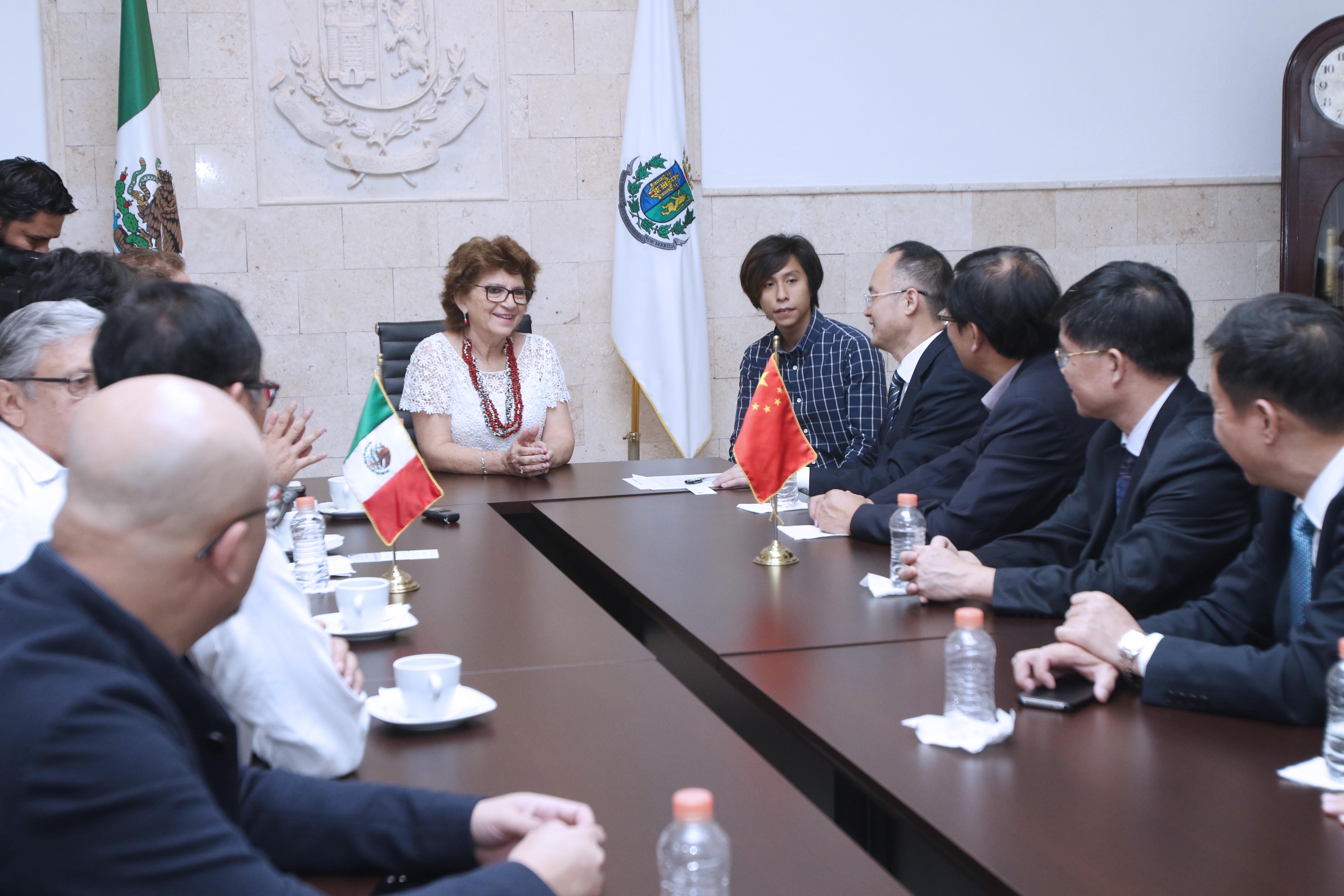 Autoridades chinas destacan a Mérida por su calidad de vida, su atractivo para la inversión y el intercambio económico 