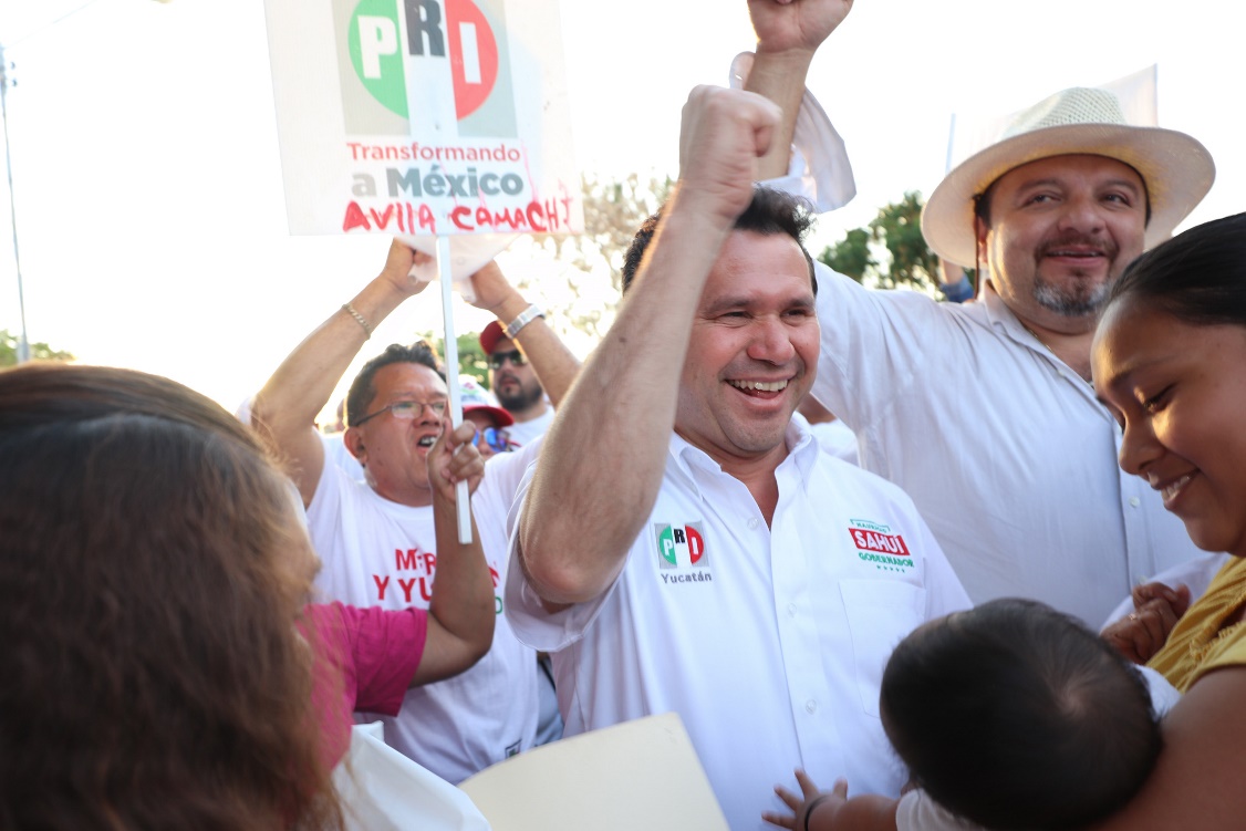 Sahuí recorre la zona oriente de la ciudad