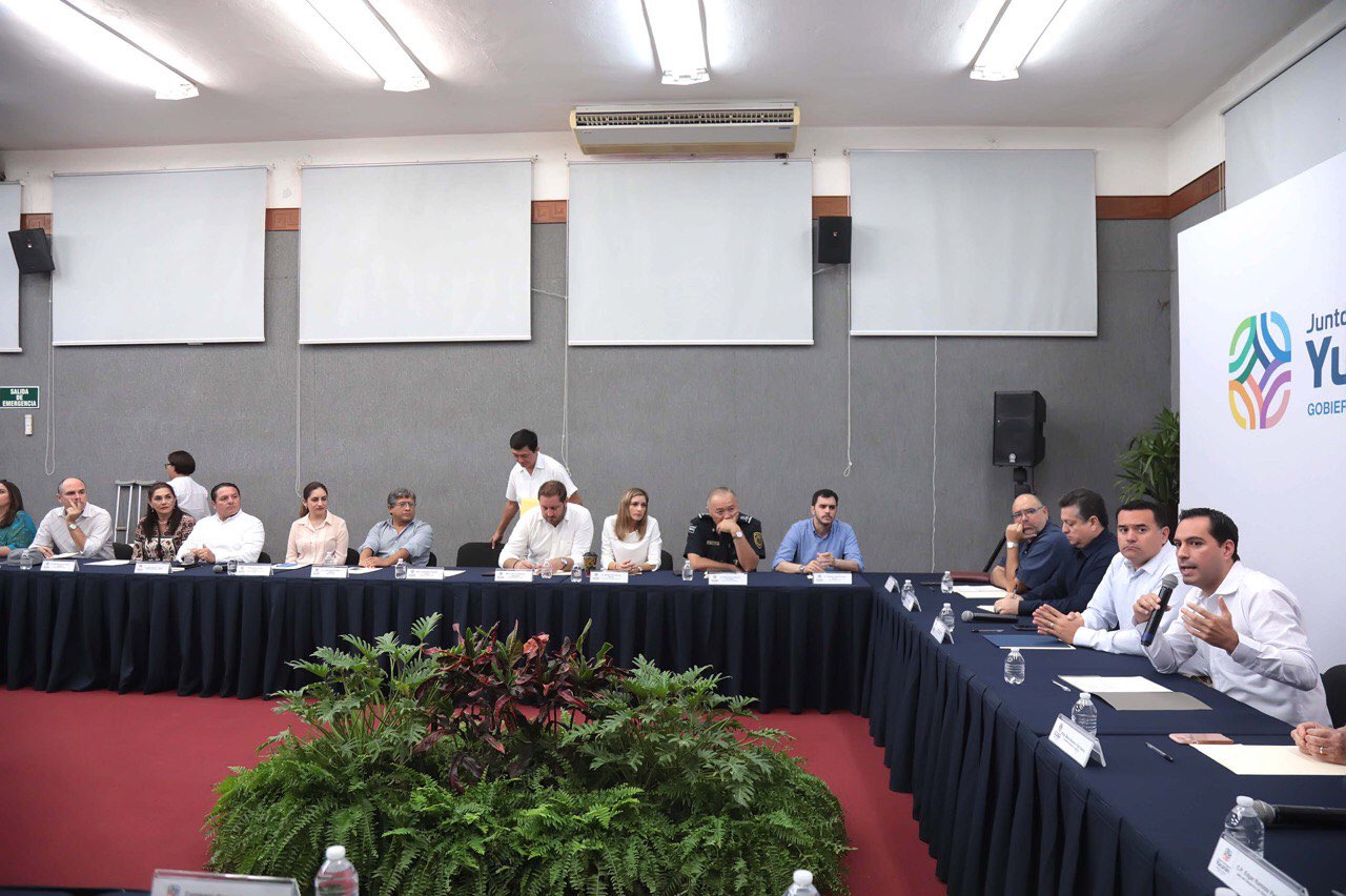 Gobierno del Estado y Ayuntamiento de Mérida establecen mesas de trabajo para conformar agenda de trabajo en común 