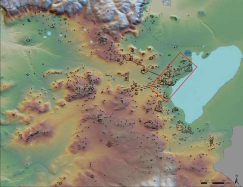 La ciudad maya descubierta en Guatemala.