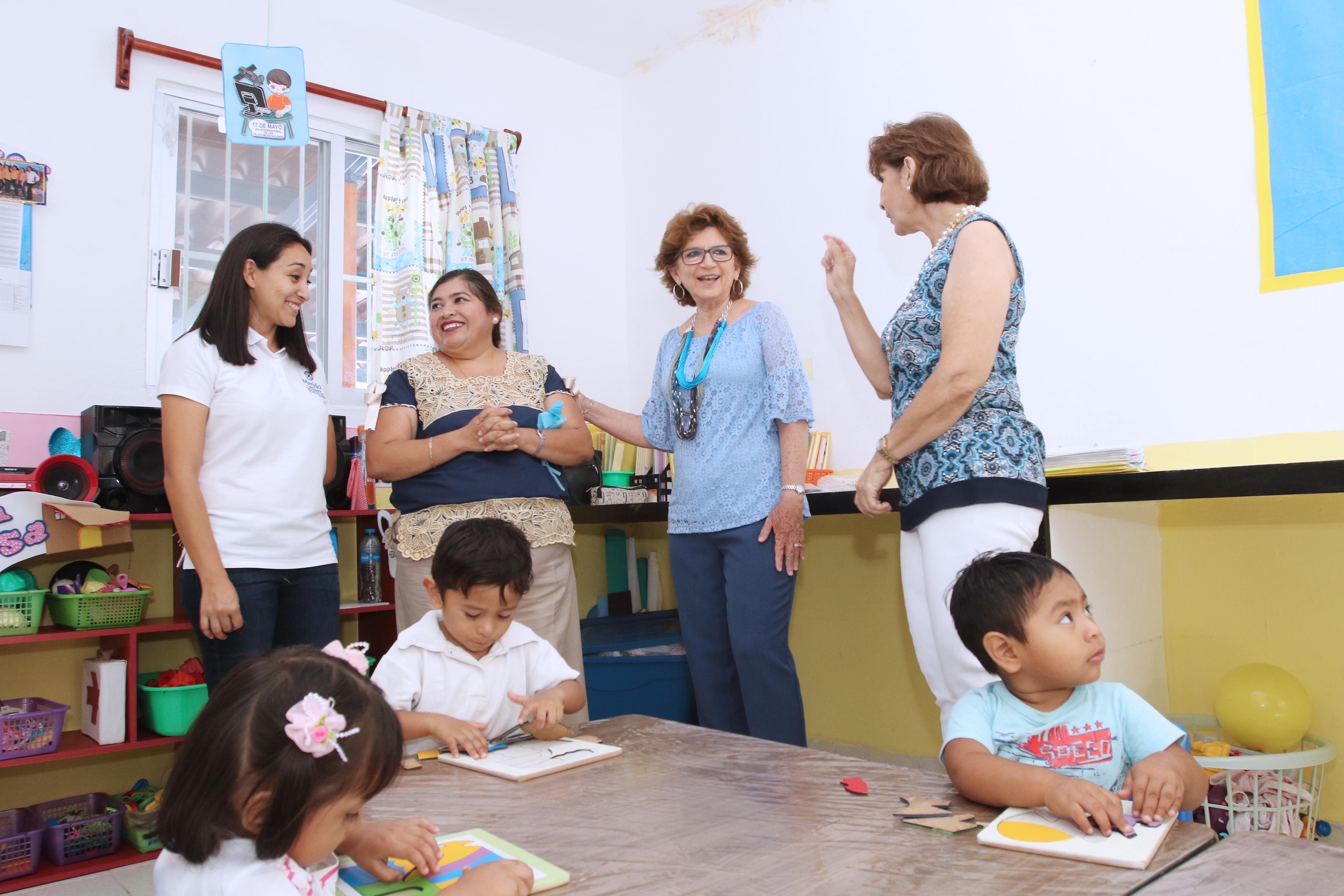 Los Cendis del Ayuntamiento de Mérida, espacios seguros para el cuidado de los niños