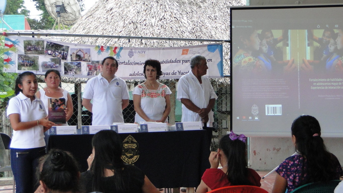 Concluyó el proyecto “Fortalecimiento de habilidades para la vida en adolescentes mayas de Yucatán”.