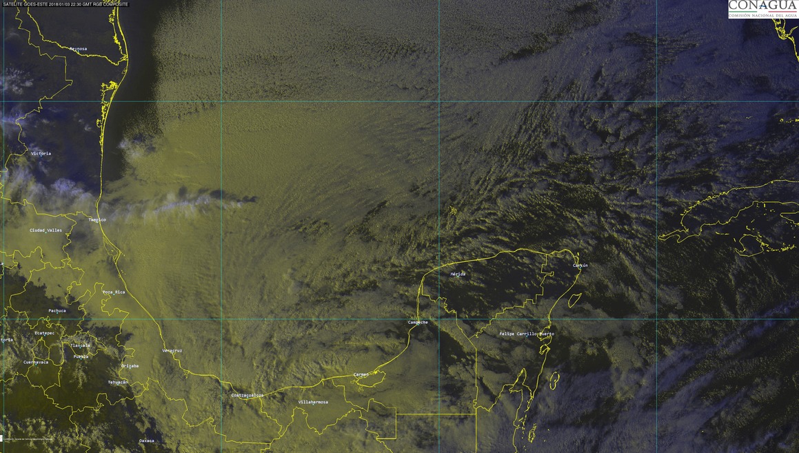 Se mantiene pronóstico de bajas temperaturas en la región por presencia de masa de aire frío reforzada