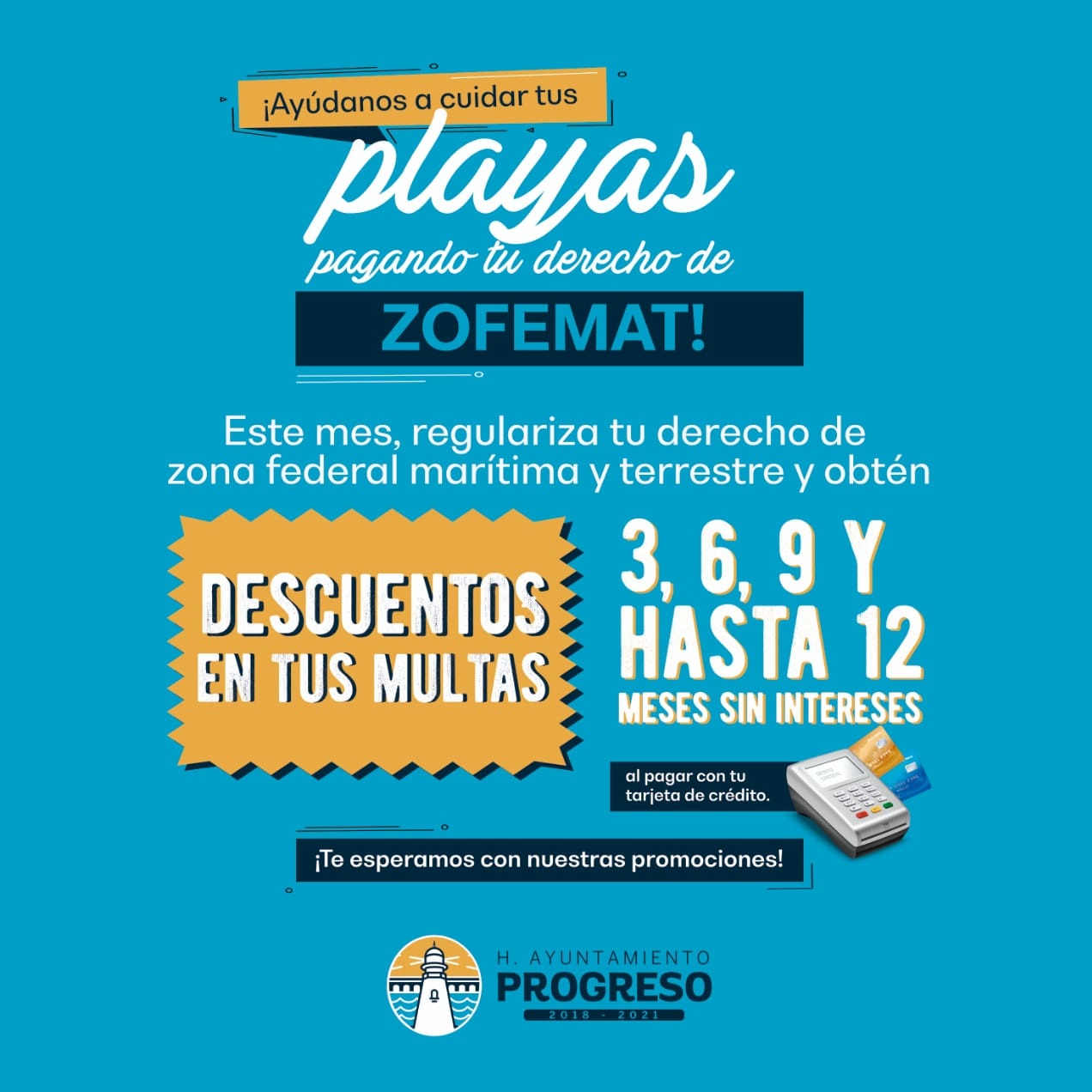 Invitan a progreseños a aprovechar los descuentos en el pago de predial