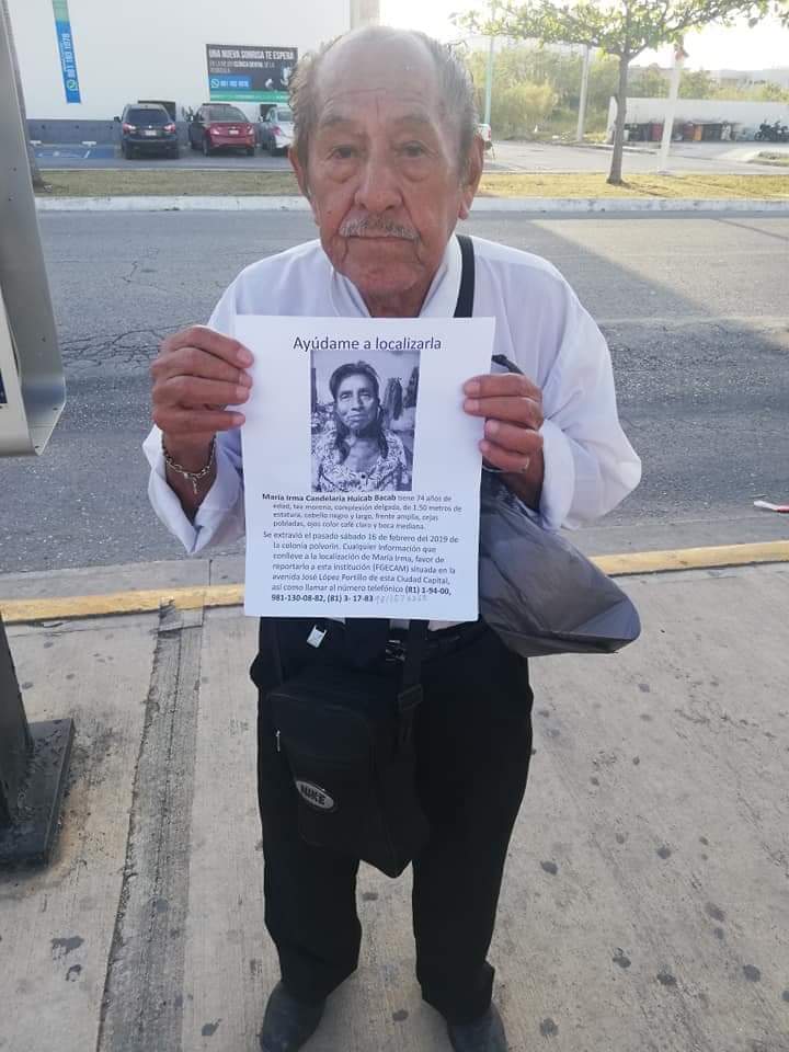 Trabajo colaborativo permite reunir a una pareja de la tercera edad