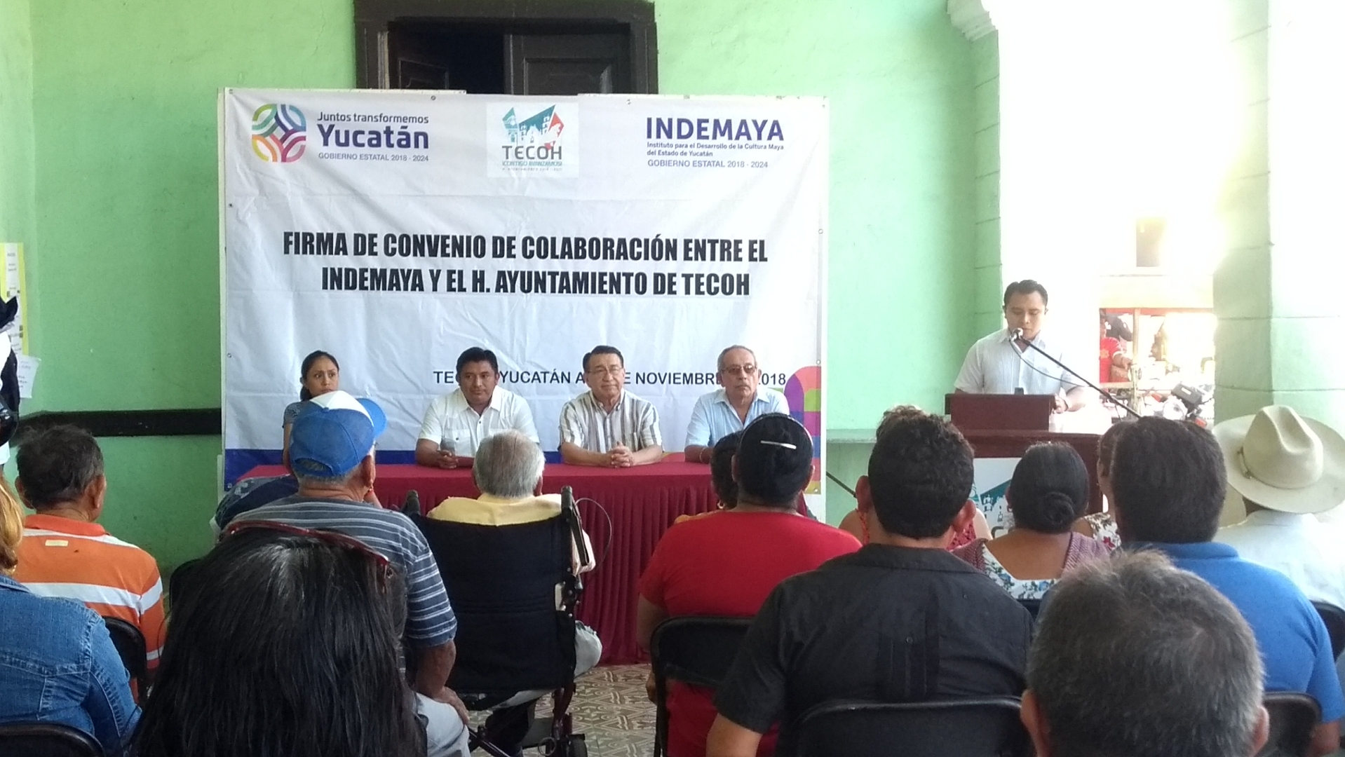 INDEMAYA RECONOCE APORTE DE YUCATECO PARA TRADUCCIÓN DEL HIMNO NACIONAL A LA LENGUA MAYA