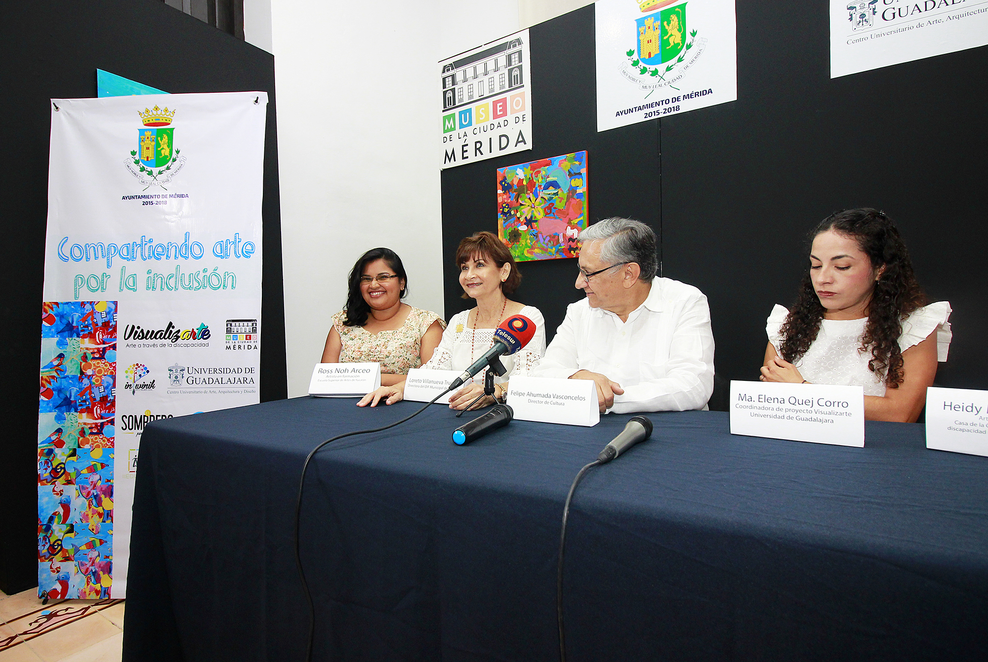 Exposición: Compartiendo el arte por la inclusión. 