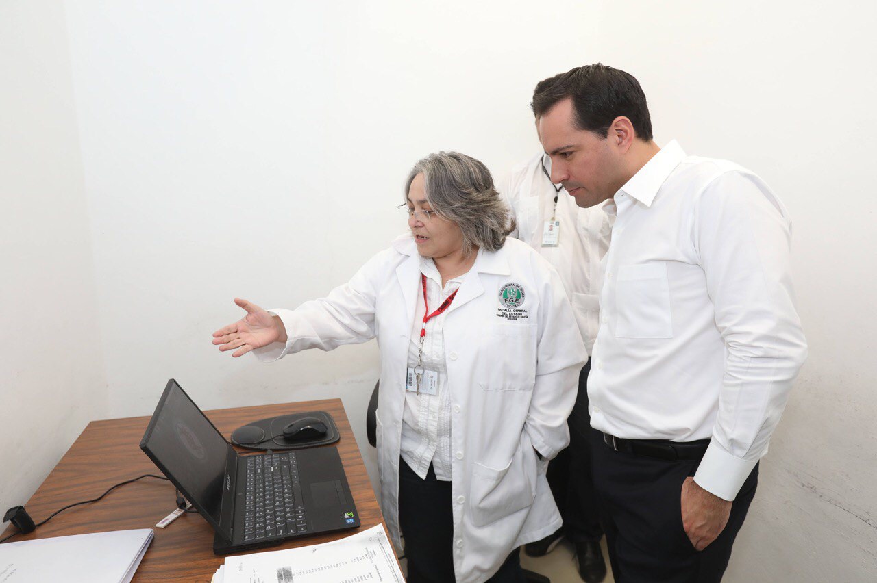 Gobernador Mauricio Vila Dosal supervisa las capacidades científicas de Yucatán para investigar delitos