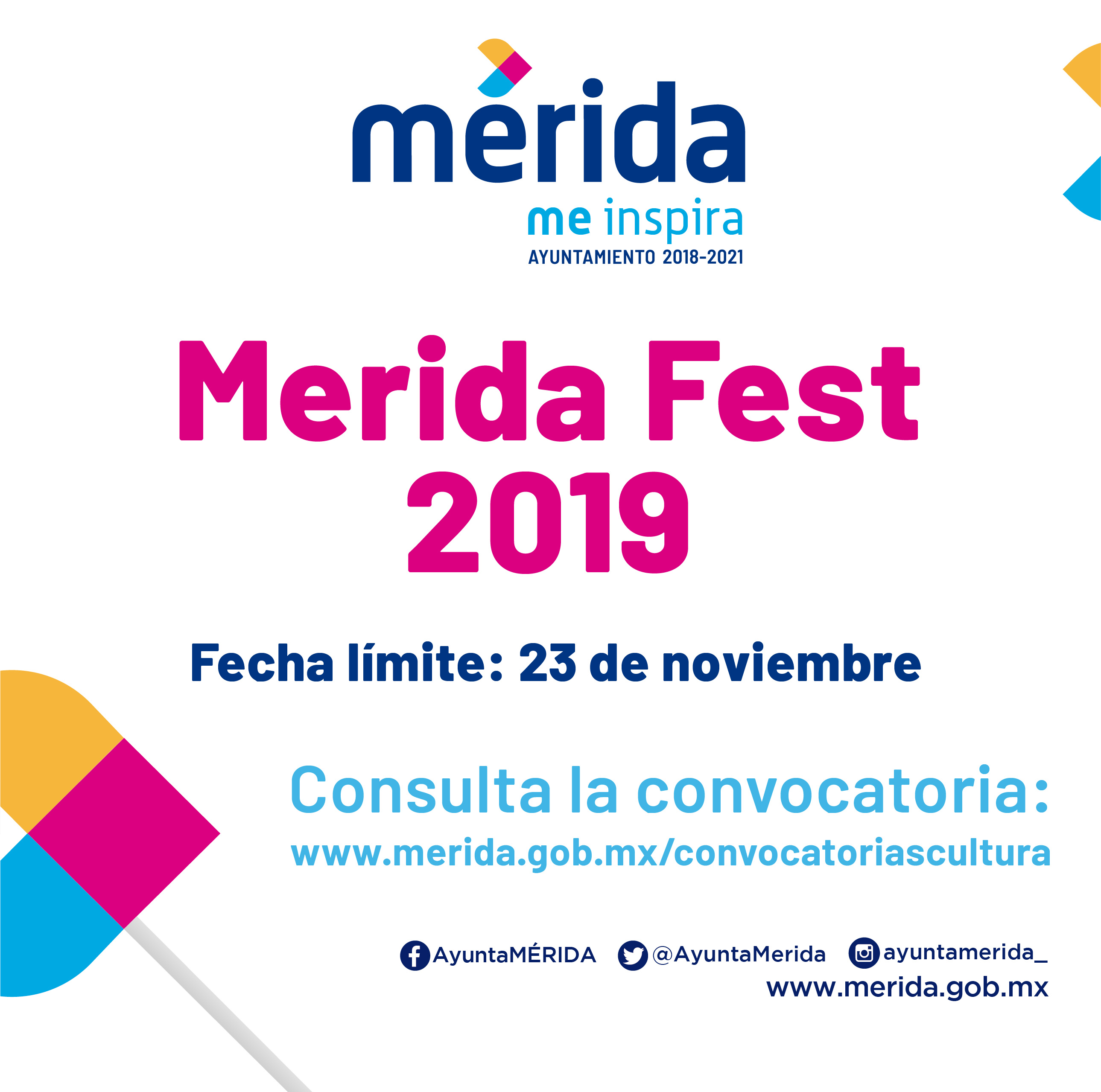 En busca de proyectos para el Mérida Fest 2019. 